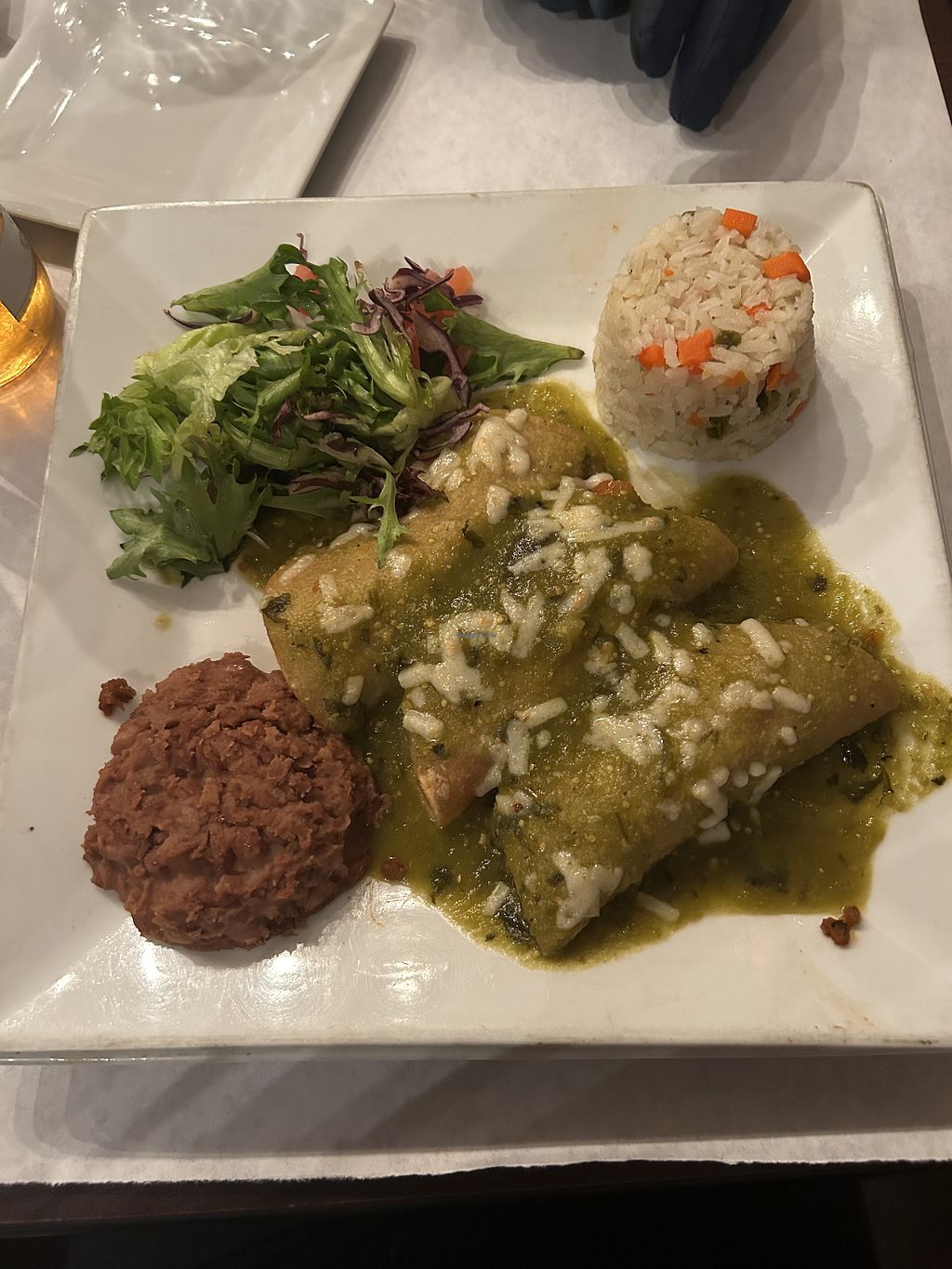 El Nuevo Mexicano signature dishes Enchiladas SuizasFajitasMargaritas﻿﻿
